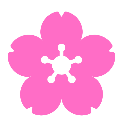 Cherry Blossom Flat Emoji from Fluent Emoji Flat Set
