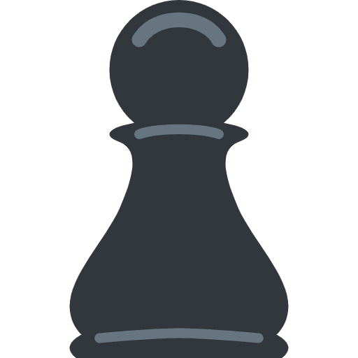 Chess Pawn Emoji from Twemoji Emoji Set