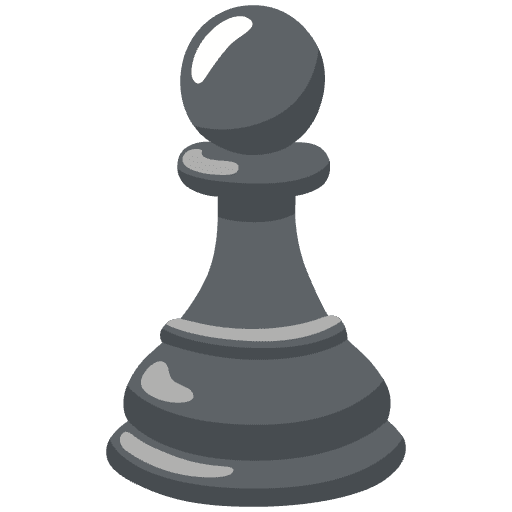 Chess Pawn Emoji from Noto Emojis Set