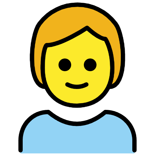 Child Emoji from OpenMoji Set