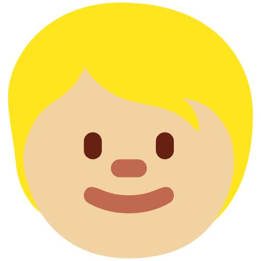 Child Medium Light Skin Tone Emoji from Twemoji Set