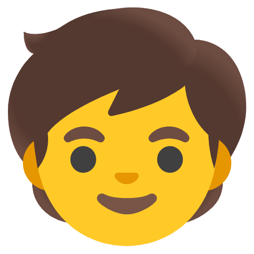 Child Emoji from Noto Emoji Set