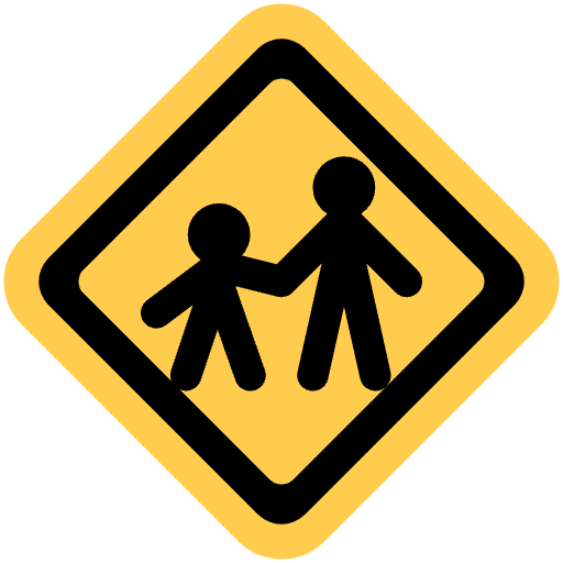 Children Crossing Emoji from Twemoji Set