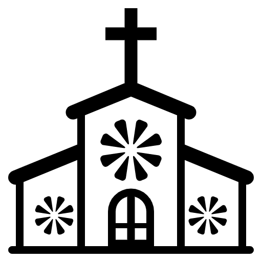 Church Element from EmojiTwo Black Set