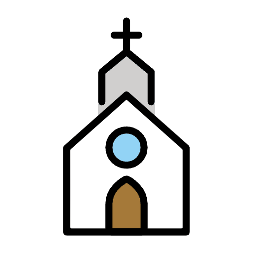 Church Element from OpenMoji Emoji Set