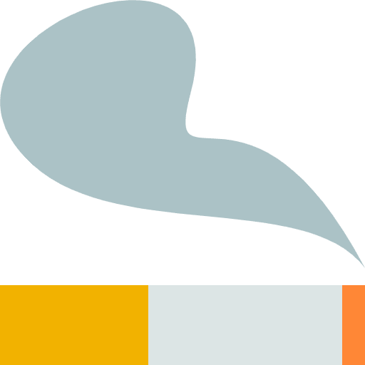 Cigarette Emoji from EmojiTwo Colors Set