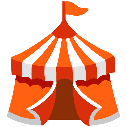 Circus Tent Emoji from Noto Emojis Set