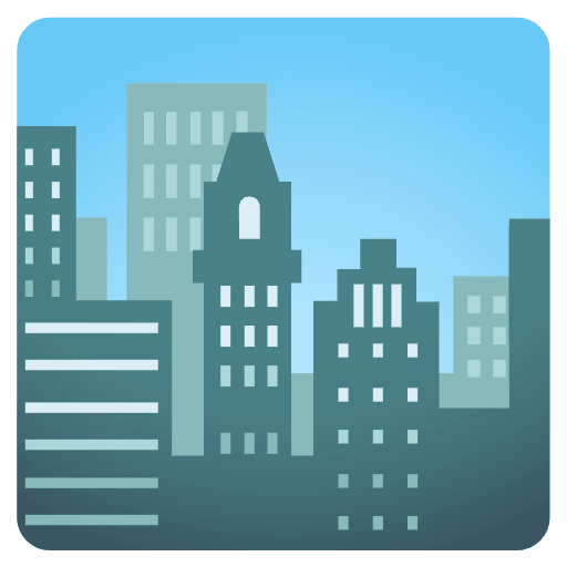 Cityscape Emoji from Noto Emoji Set
