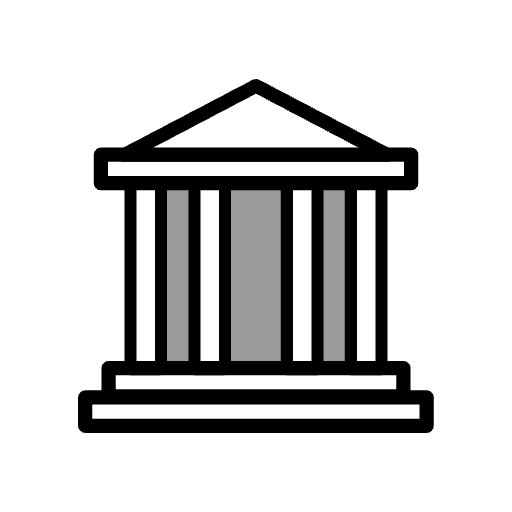 Classical Building Element from OpenMoji Emoji Set