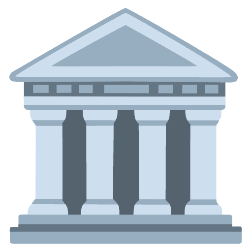 Classical Building Emoji from Noto Emojis Set