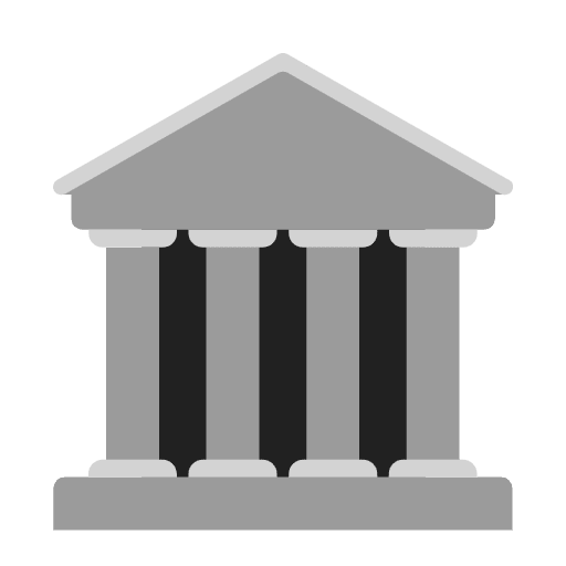 Classical Building Flat Element from Fluent Emoji Flat Set