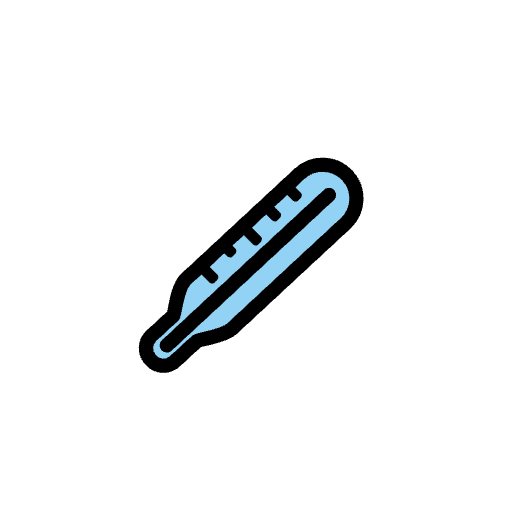 Clinical Thermometer Element from OpenMoji Emoji Set