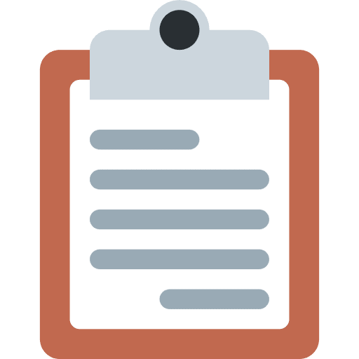 Clipboard Emoji from Twemoji Set