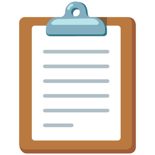 Clipboard Emoji from Noto Emoji Set