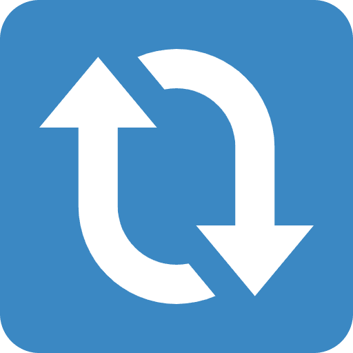 Clockwise Vertical Arrows Emoji from Twemoji Set