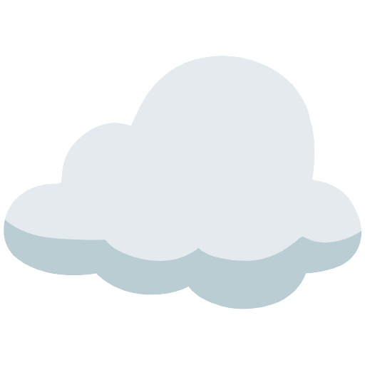 Cloud Emoji from Noto Emoji Set