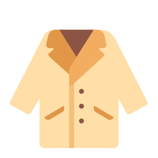 Coat Flat Emoji from Fluent Emoji Flat Set