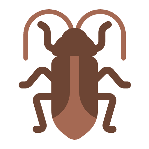 Cockroach Flat Emoji from Fluent Emoji Flat Set