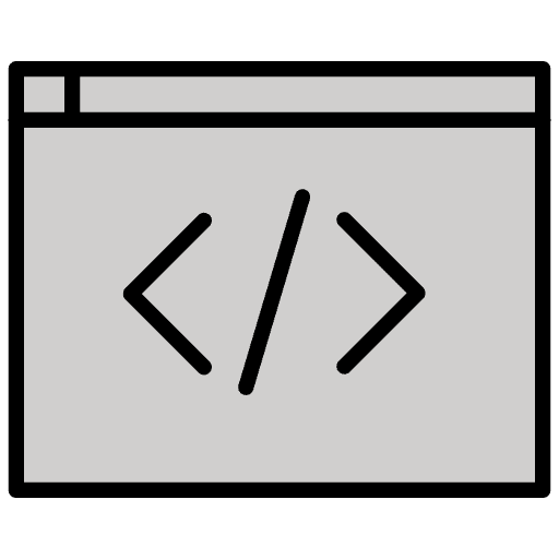 Code Editor Emoji from OpenMoji Emoji Set