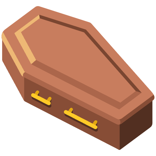 Coffin Element from Noto Emojis Set