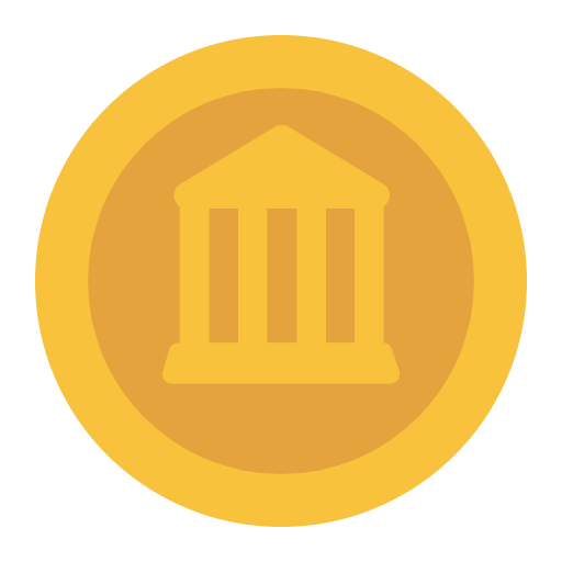 Coin Flat Emoji from Fluent Emoji Flat Set