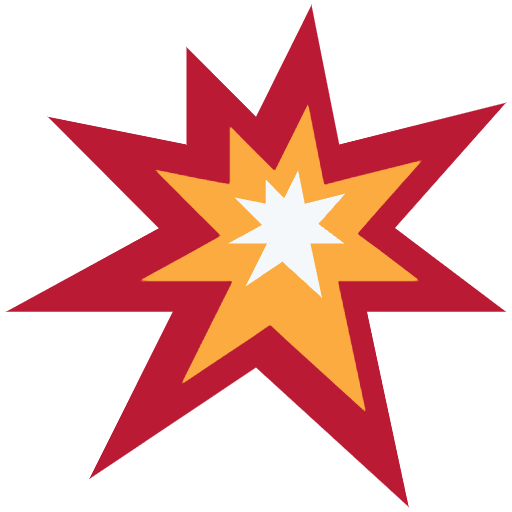 Collision Emoji from Twemoji Emoji Set