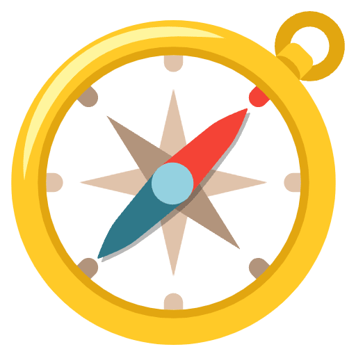 Compass Emoji from Noto Emoji Set