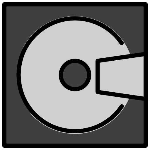 Computer Disk Emoji from OpenMoji Set
