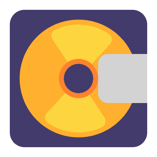 Computer Disk Flat Emoji from Fluent Emoji Flat Set