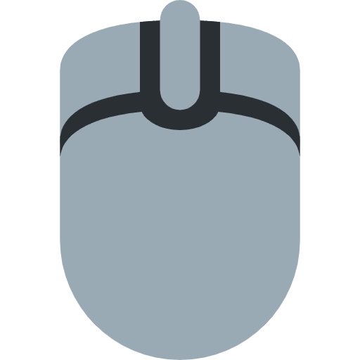 Computer Mouse Emoji from Twemoji Set