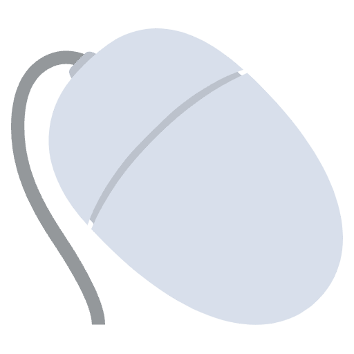 Computermouseicon Emoji from EmojiTwo Colors Set