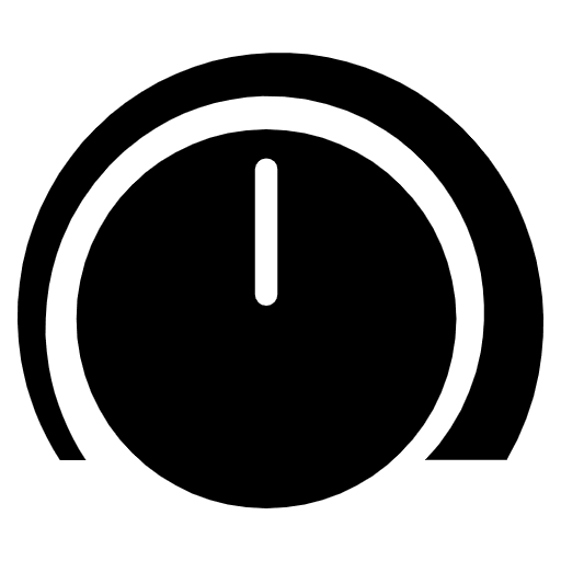 Control Knobs Emoji from EmojiTwo Black Set