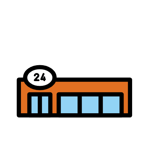 Convenience Store Emoji from OpenMoji Emoji Set