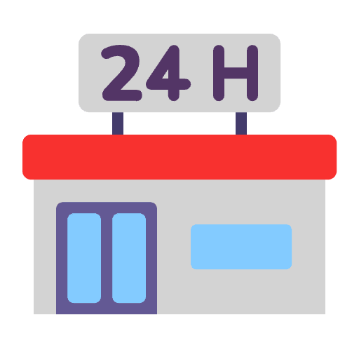 Convenience Store Flat Element from Fluent Emoji Flat Set