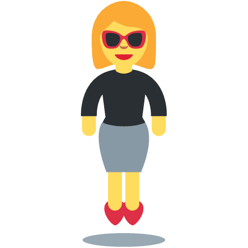 Coolbusinesschic Emoji from Twemoji Emoji Set