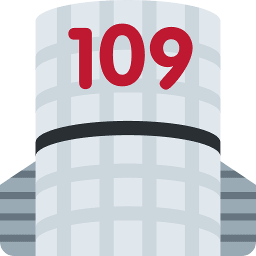 Cooler Tower 109 Emoji from Twemoji Emoji Set