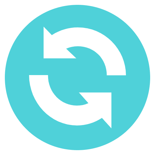Counterclockwise Arrows Button Emoji from EmojiTwo Colors Set
