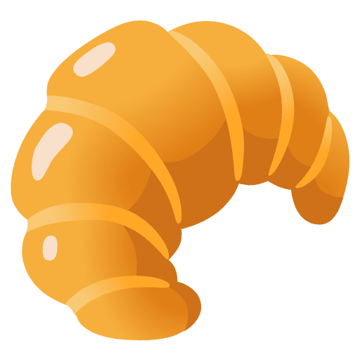 Croissant Element from Noto Emojis Set