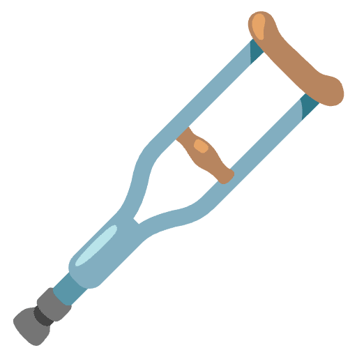 Crutch Element from Noto Emojis Set