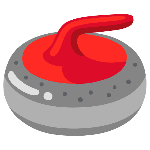 Curling Stone Emoji from Noto Emojis Set