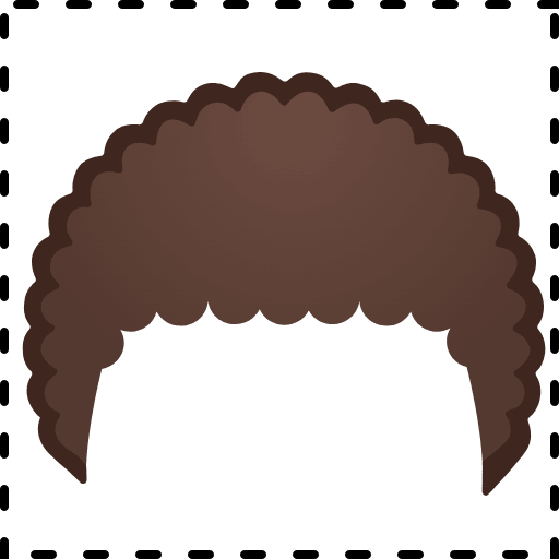 Curly Hair Emoji from Noto Emoji Set