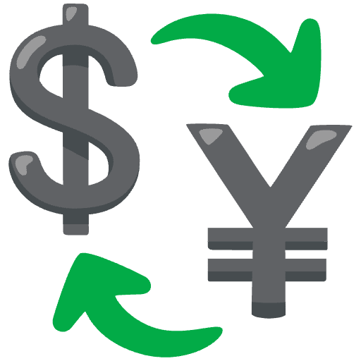 Currency Exchange Element from Noto Emojis Set