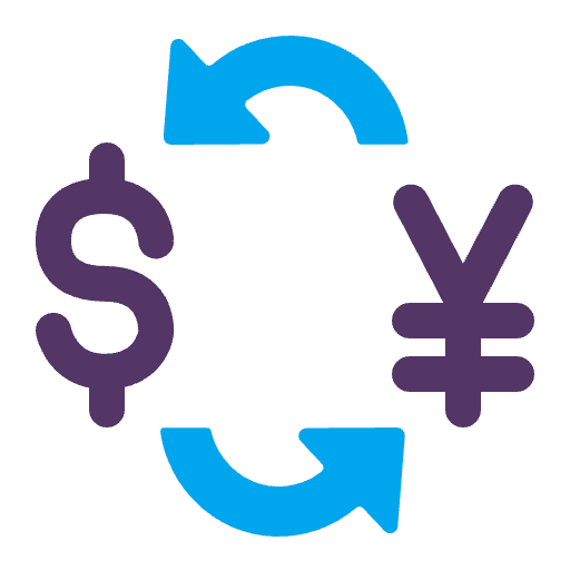 Currency Exchange Flat Emoji from Fluent Emoji Flat Set