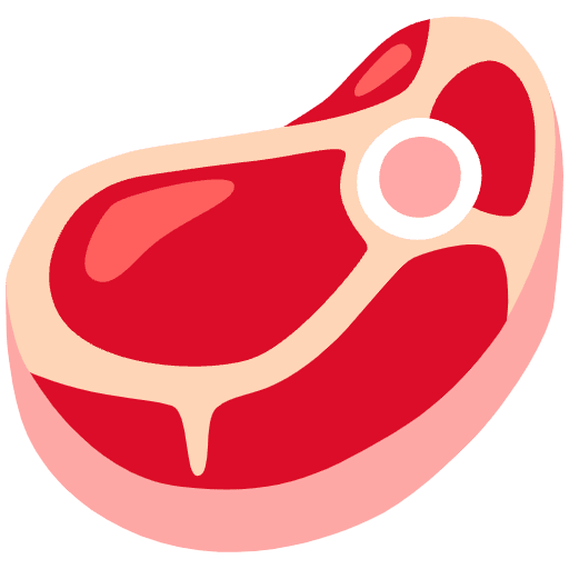 Cut Of Meat Emoji from Noto Emojis Set