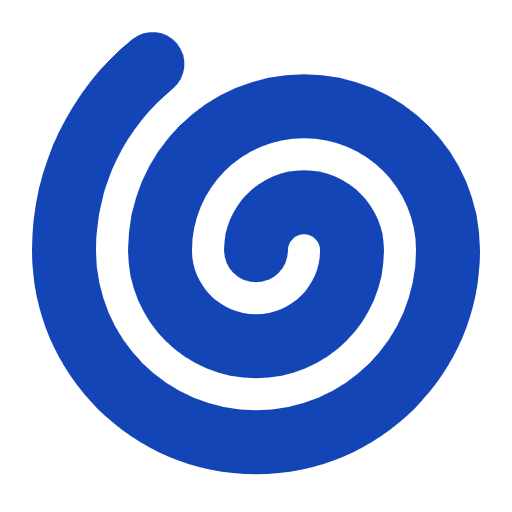 Cyclone Flat Emoji from Fluent Emoji Flat Set