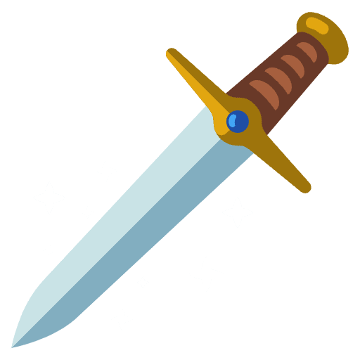 Dagger Element from Noto Emojis Set