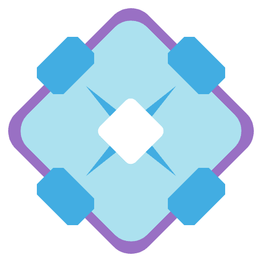 Diamond With A Dot Emoji from EmojiTwo Colors Set