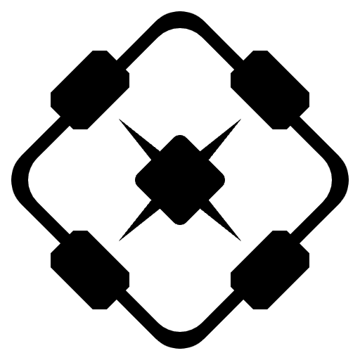 Diamond With A Dot Emoji from EmojiTwo Black Set