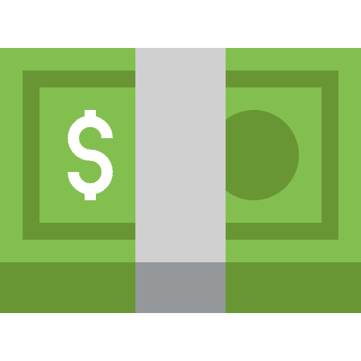 Dollar Banknote Emoji from EmojiTwo Colors Set