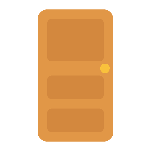 Door Flat Element from Fluent Emoji Flat Set